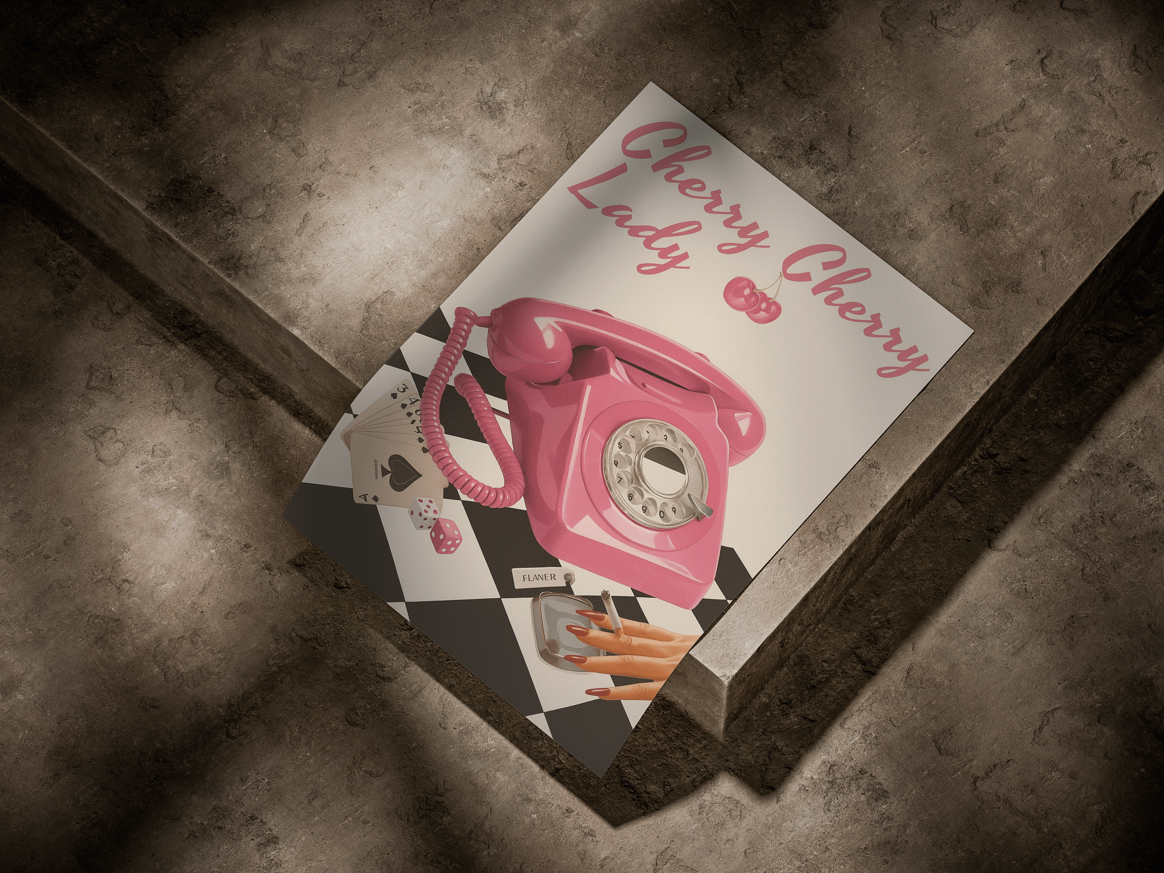 Soft Aesthetic Pink Room Decor Poster