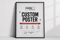Custom Poster – Personalized Wall Art | Upload Your Own Design | Premium Print | Customory