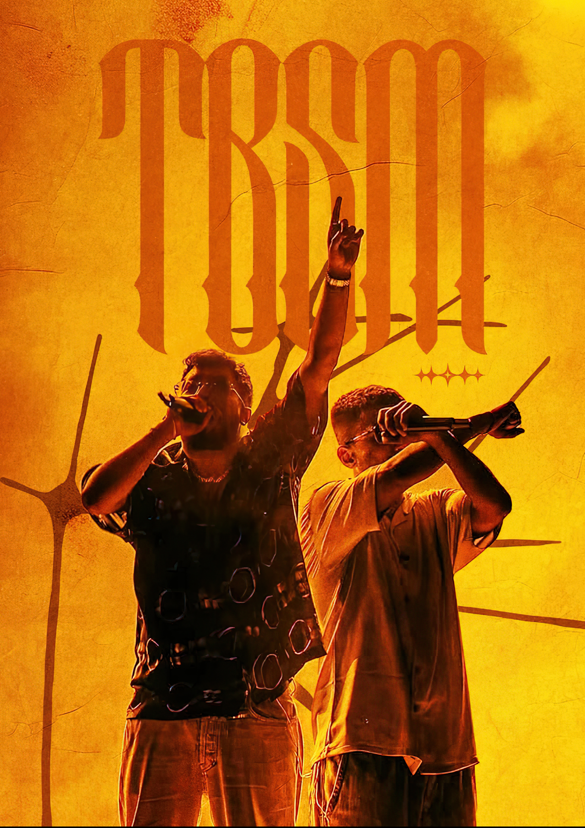 Seedhe Maut "TBSM" Retro Editorial Hip-Hop Poster