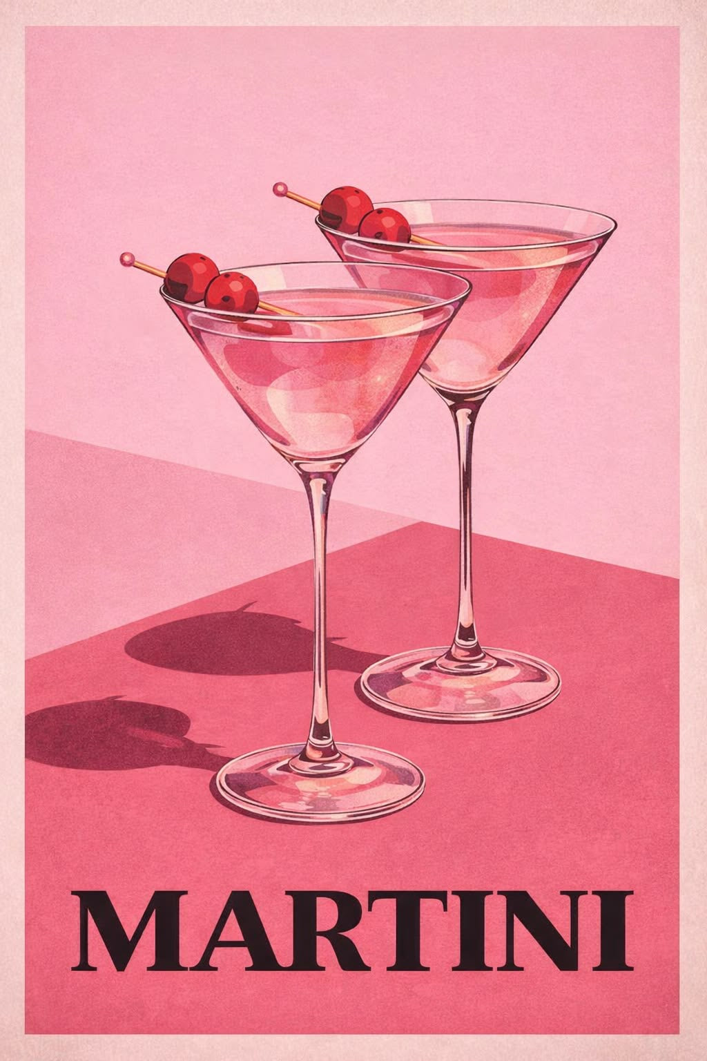 Pink Room Decor Poster