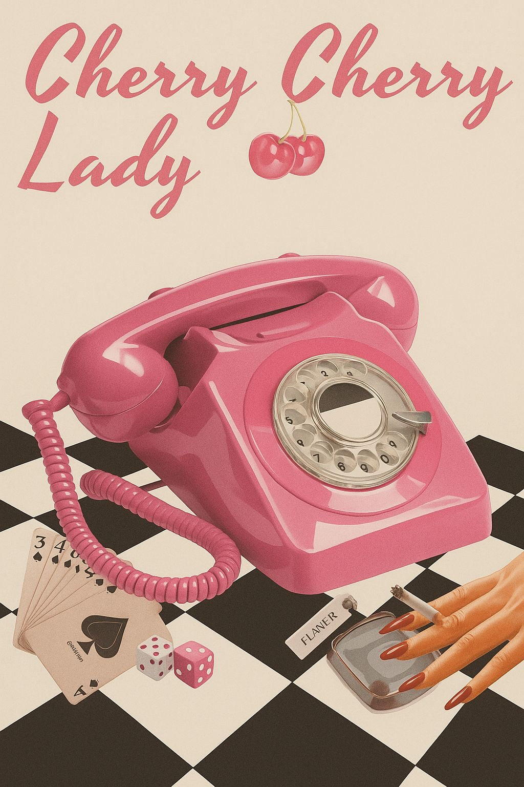 Soft Aesthetic Pink Room Decor Poster