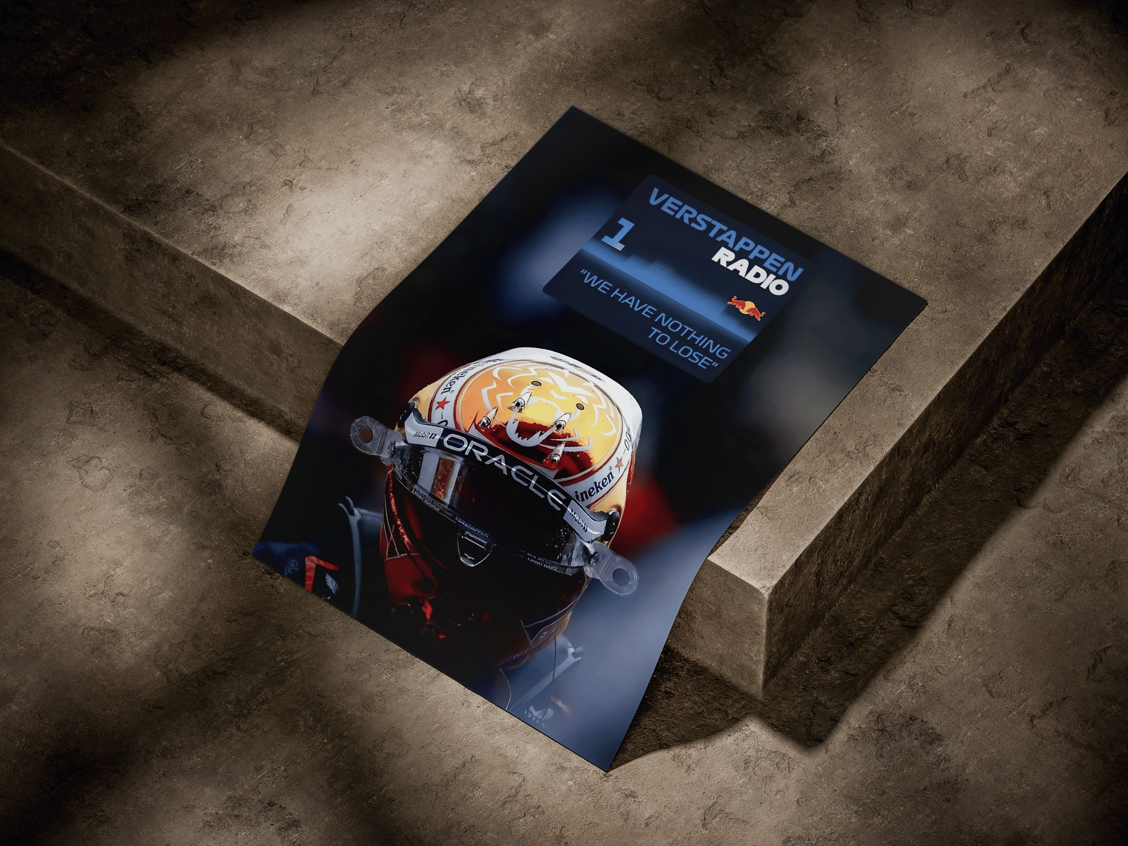 Max Verstappen "Verstappen Radio" Team Quote Premium F1 Poster