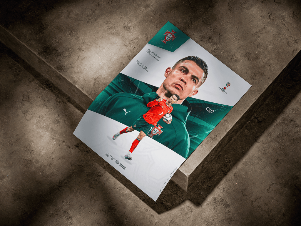 Cristiano Ronaldo Portugal World Cup 2026 One Last Dance Poster