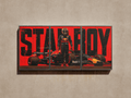 Red Bull Racing x Starboy "Red Grunge" Triptych Split-Panel Graphic Poster