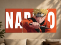 Naruto "Uzumaki: Kunai Strike" 3-Panel Split Canvas Wall Art